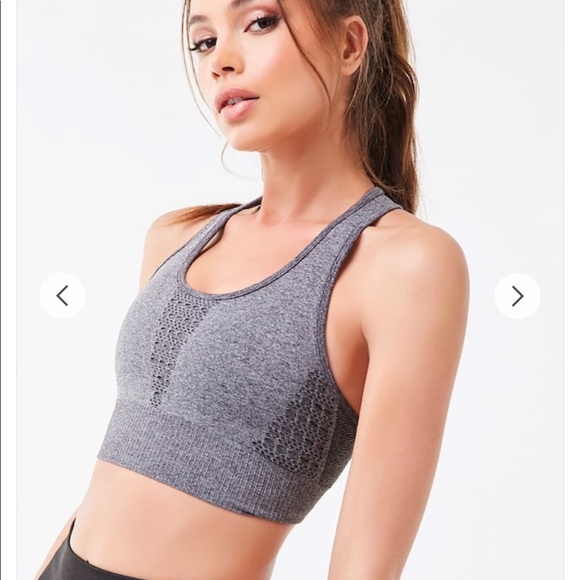 Forever 21 Other - Forever 21 Dark Grey Sports Bra